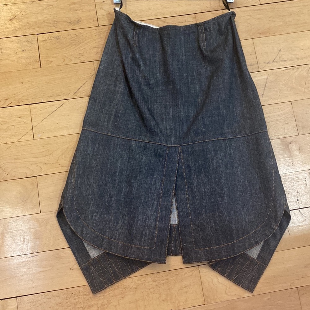 Alaia Denim Skirt Sz S